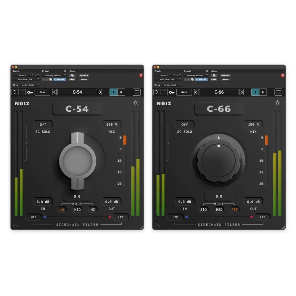 KIT Plugins NOIZ One Series C Bundle – Bundle de Compresores de Una Perilla (Descarga Digital) - Miniatura 1 en LEMM DJ Store