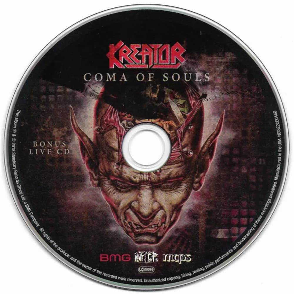 Kreator - Coma Of Souls (CD Doble (2CD) nuevo) - Miniatura 1 en LEMM DJ Store