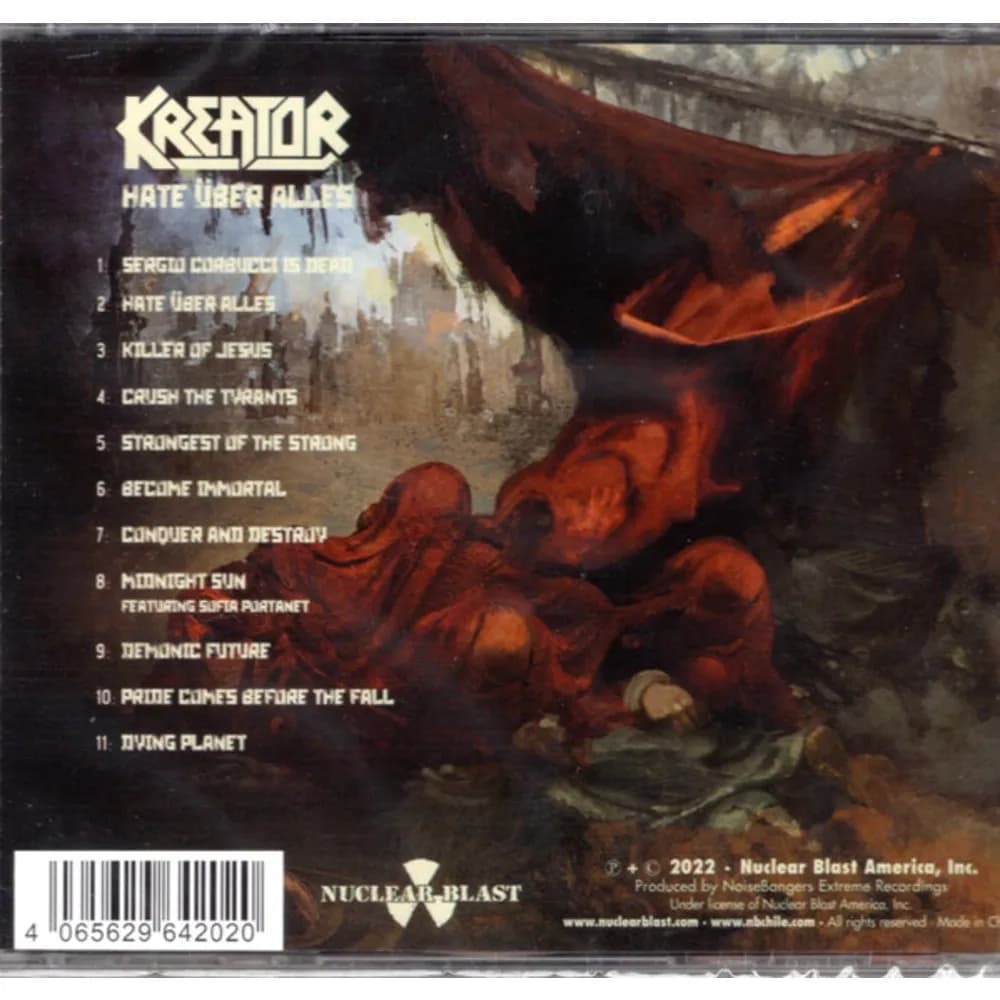 Kreator - Hate Über Alles (CD nuevo) - Miniatura 1 en LEMM DJ Store