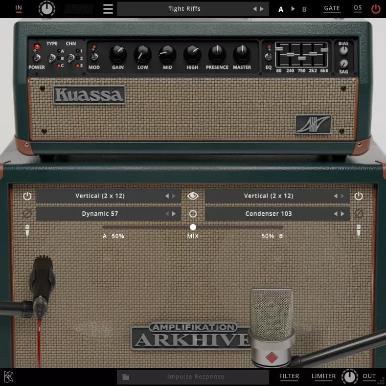 Kuassa Amplifikation Arkhive – Simulador versátil inspirado en el amplificador MK5 (Descarga Digital) - Miniatura 1 en LEMM DJ Store