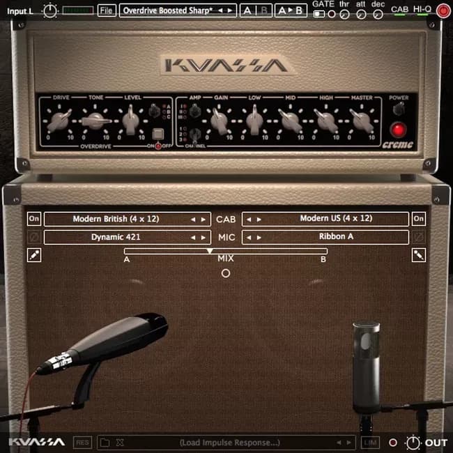 Kuassa Amplifikation Creme – Simulador de amplificador de guitarra para alta ganancia (Descarga Digital) - Miniatura 1 en LEMM DJ Store