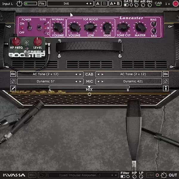 Kuassa Amplifikation Lancaster – Simulador de amplificador combo Vox británico (Descarga Digital) - Miniatura 1 en LEMM DJ Store