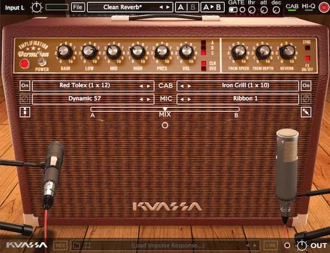 Kuassa Amplifikation Vermilion – Simulador de amplificador combo vintage de guitarra (Descarga Digital) - Miniatura 1 en LEMM DJ Store