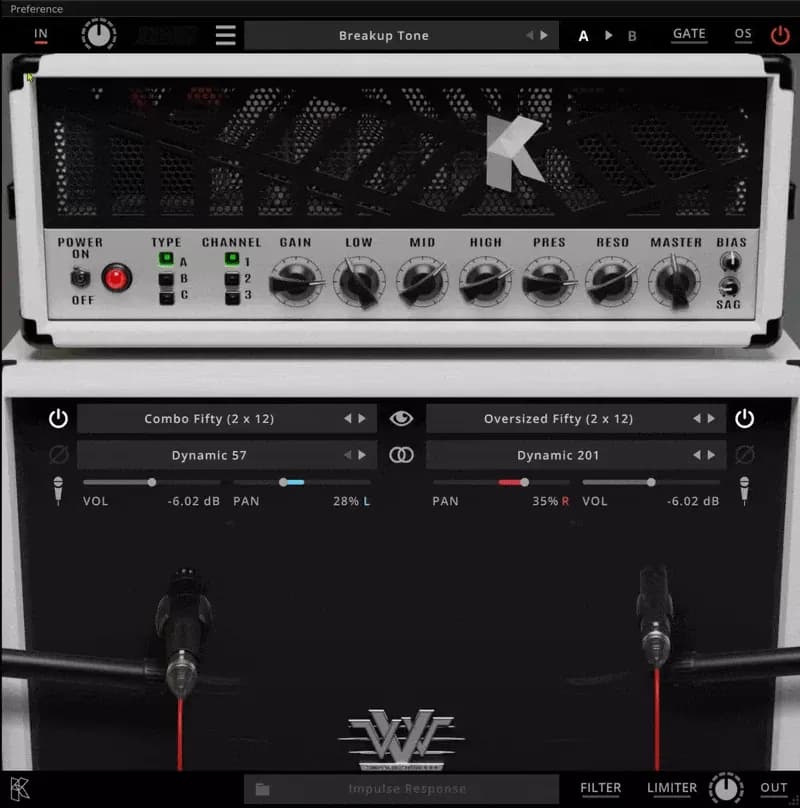 Kuassa Amplifikation VVV – Simulador del icónico amplificador del sonido brown (Descarga Digital) - Miniatura 1 en LEMM DJ Store