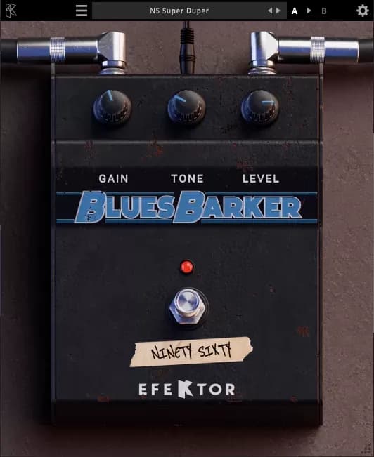 Kuassa Efektor Blues Barker – Overdrive tipo Bluesbreaker con carácter vintage (Descarga Digital) - Miniatura 1 en LEMM DJ Store
