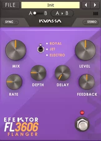 Kuassa Efektor FL3606 Flanger – Flanger con tres modelos de modulación (Descarga Digital) - Miniatura 1 en LEMM DJ Store