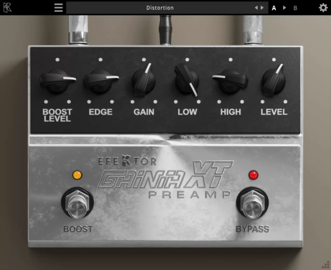 Kuassa Efektor Gainia XT – Preamp de alta ganancia con boost y edge (Descarga Digital) - Miniatura 1 en LEMM DJ Store