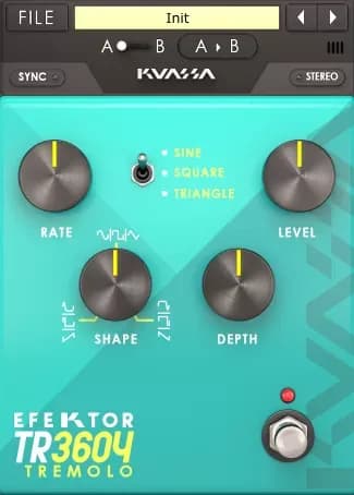 Kuassa Efektor TR3604 Tremolo – Trémolo clásico inspirado en amplificadores vintage (Descarga Digital) - Miniatura 1 en LEMM DJ Store