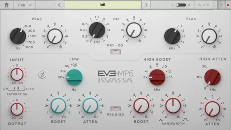 Kuassa EVE-MP5 – Ecualizador de programa estilo Pultec MEQ-5 y EQP-1A (Descarga Digital) - Miniatura 1 en LEMM DJ Store
