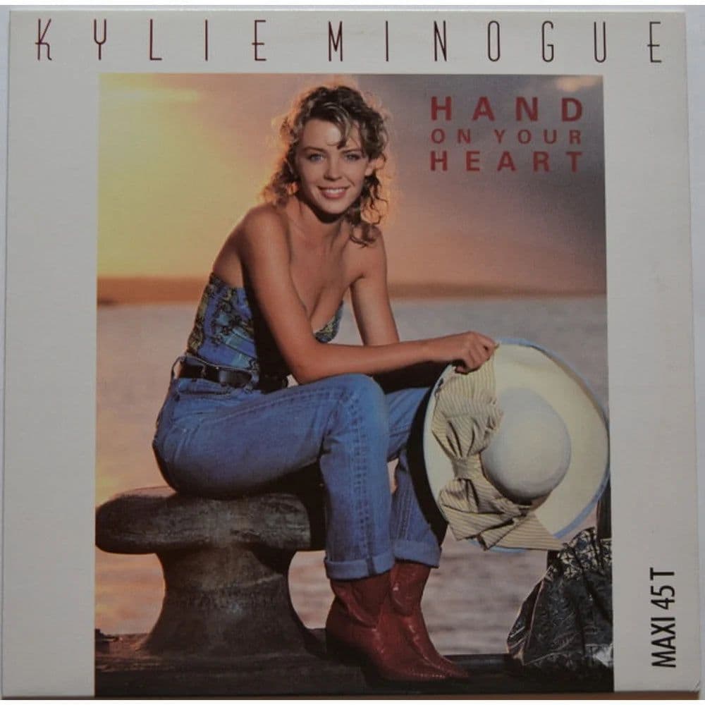 Kylie Minogue - Hand On Your Heart (12", Maxi) (Vinilo usado VG+) - Miniatura 1 en LEMM DJ Store