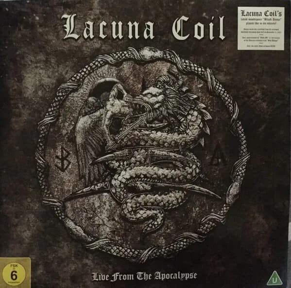 Lacuna Coil - Live From The Apocalypse (Vinilo LP nuevo) - Miniatura 1 en LEMM DJ Store