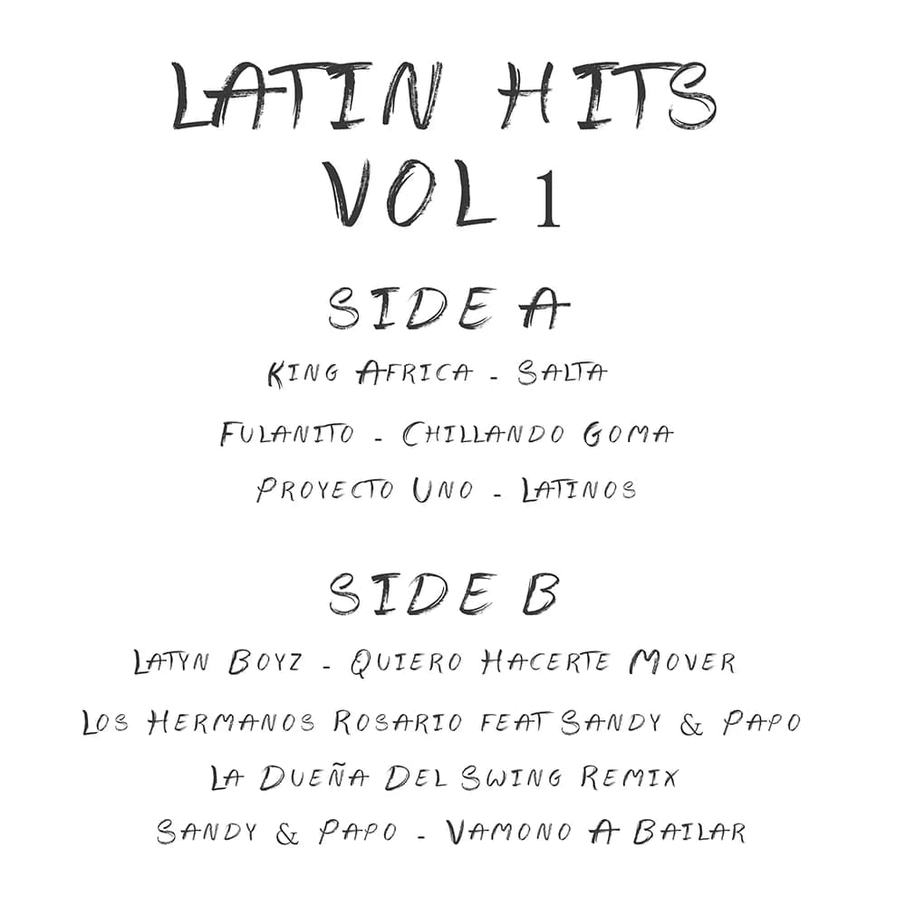 Latin Hits Vol. 1 – Vinilo Nuevo LP Latin Dance 90s - Miniatura 2 en LEMM DJ Store
