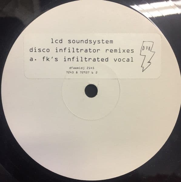 LCD Soundsystem – Disco Infiltrator (Remixes) (Vinilo usado VG+) - Miniatura 1 en LEMM DJ Store