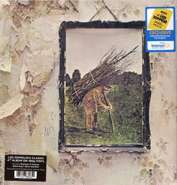 Led Zeppelin - Untitled (Vinilo LP Color Transparente nuevo) - Miniatura 1 en LEMM DJ Store