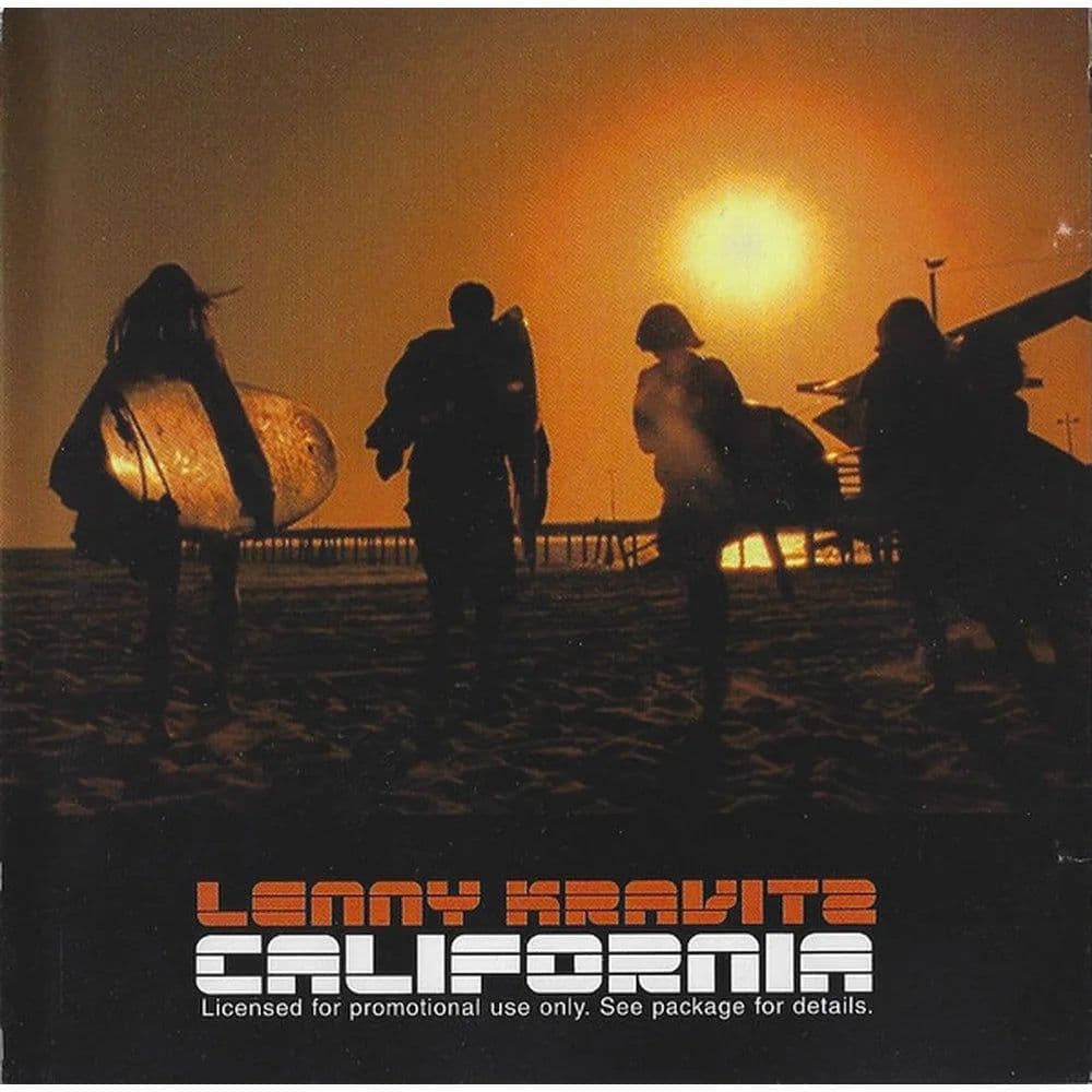 Lenny Kravitz – California (CD single carton usado VG+) - Miniatura 1 en LEMM DJ Store