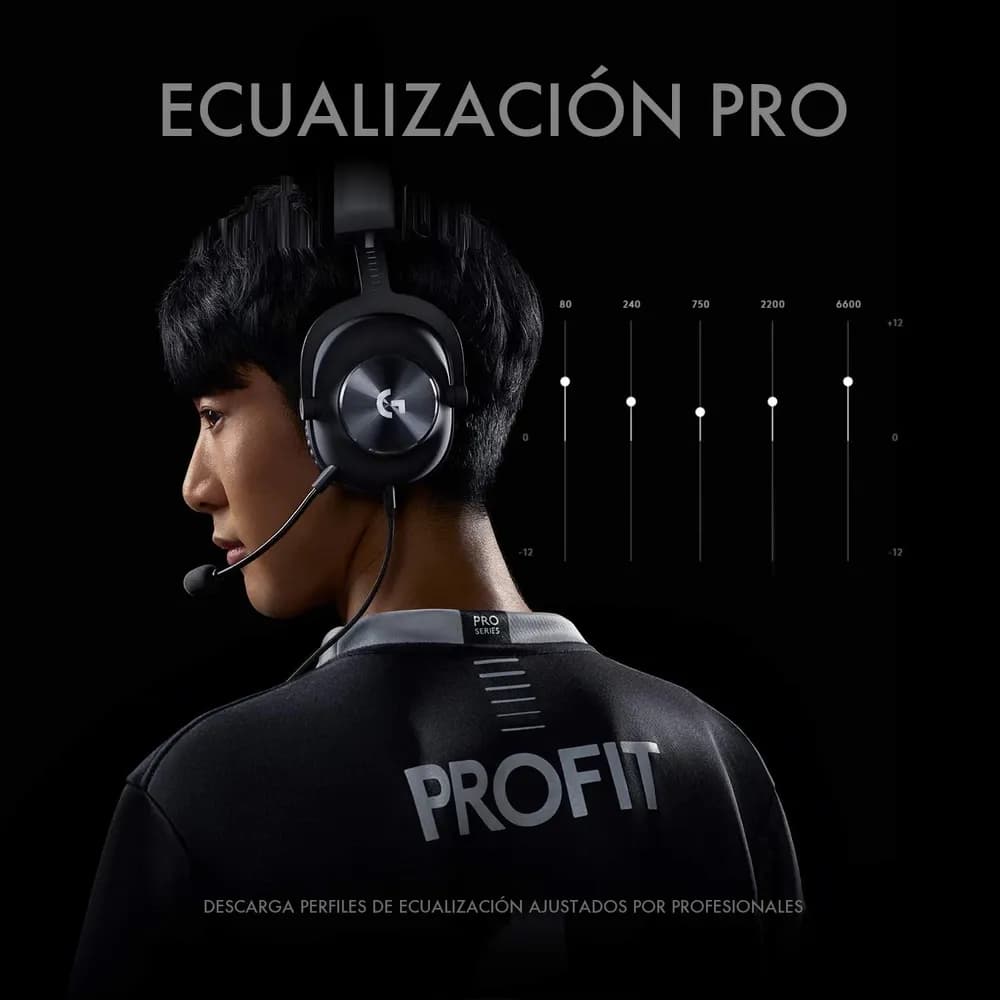 Logitech G PRO X – Audífonos Gamer con Cable, Blue VO!CE y 7.1 - Miniatura 6 en LEMM DJ Store
