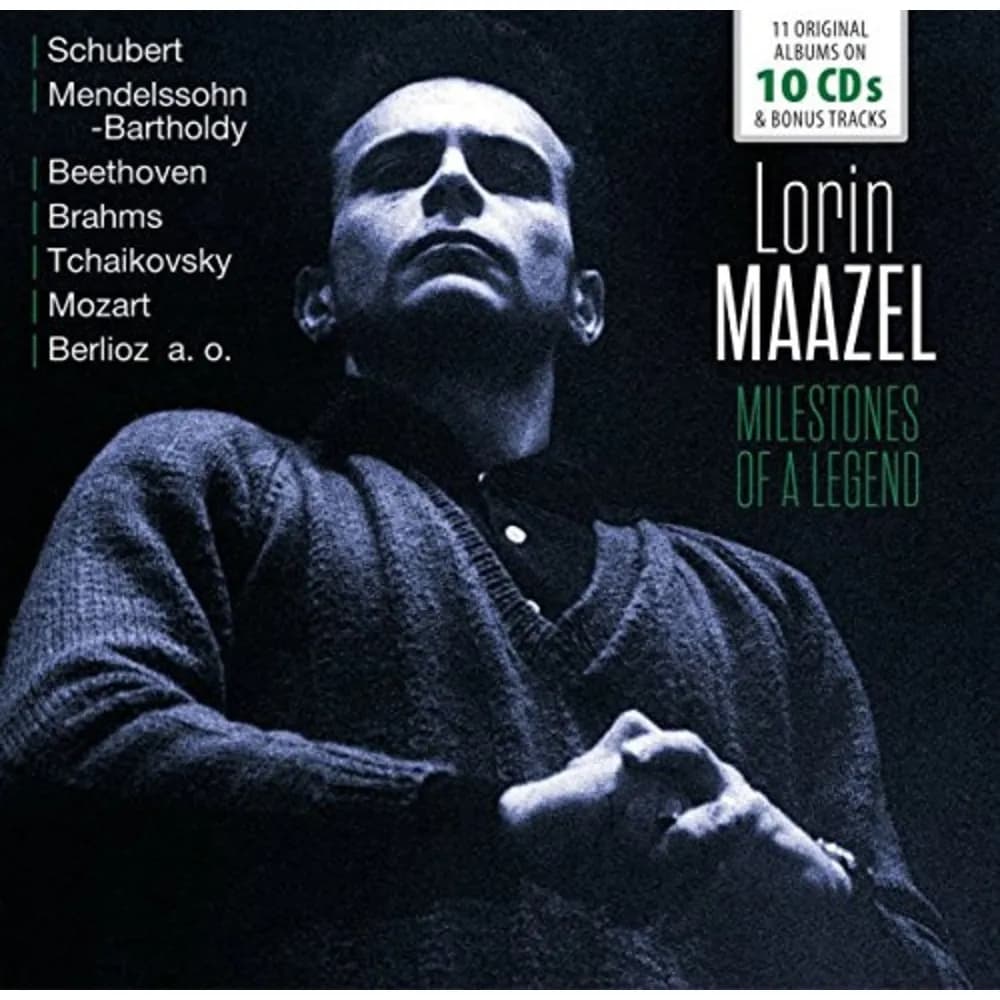 Lorin Maazel - Milestones Of A Legend (CD nuevo) - Miniatura 1 en LEMM DJ Store