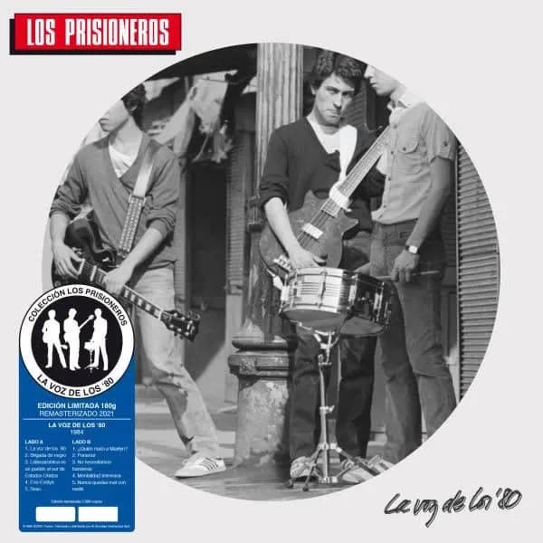 Los Prisioneros - La Voz De Los '80 (Vinilo LP nuevo) - Miniatura 1 en LEMM DJ Store