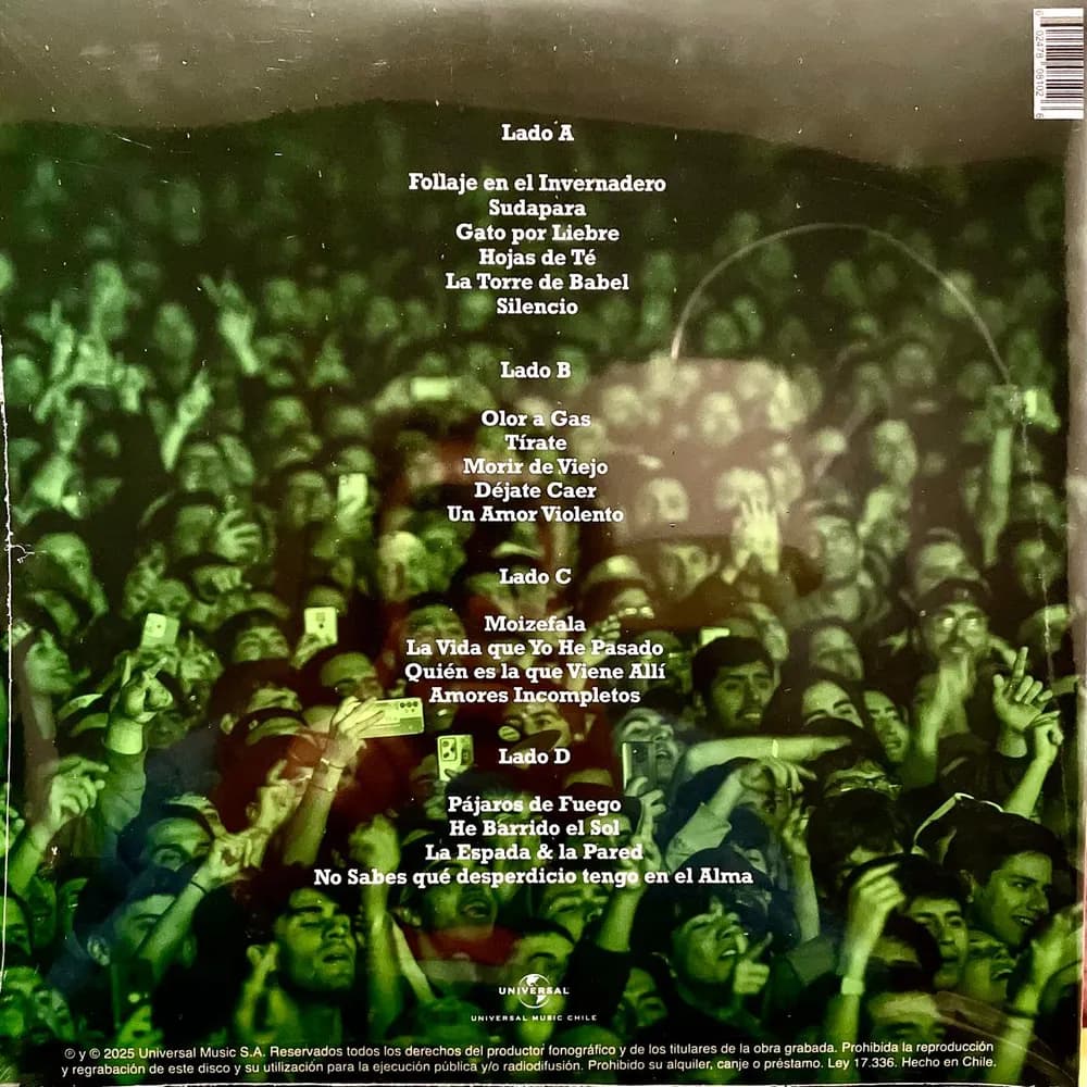 Los Tres - Revuelta En Vivo (Vinilo Doble 2LP nuevo) - Miniatura 2 en LEMM DJ Store