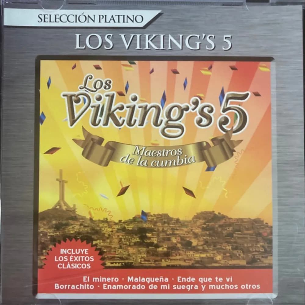 Los Vikings 5 - Maestros de la cumbia (CD nuevo) - Miniatura 1 en LEMM DJ Store