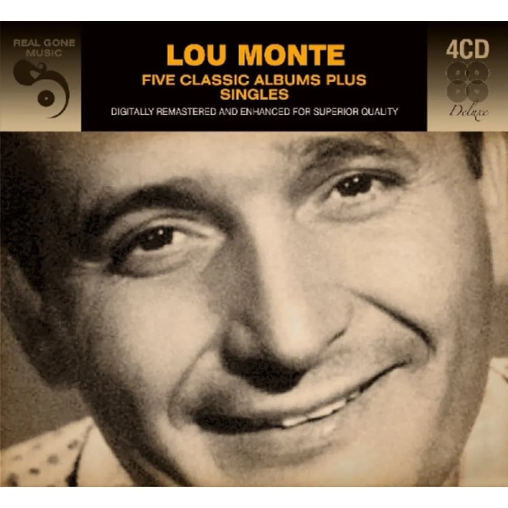 Lou Monte - Five Classic Albums Plus Singles (CD (4CD) nuevo) - Miniatura 1 en LEMM DJ Store