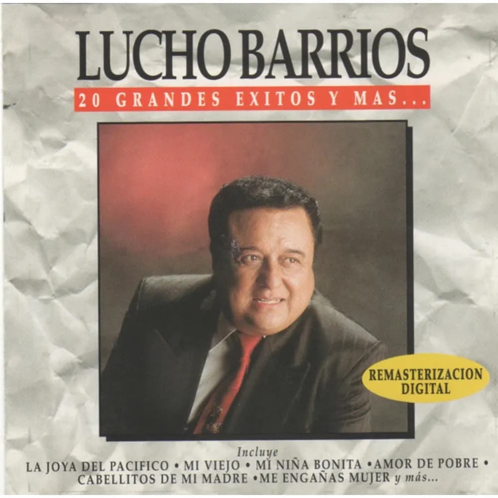 Lucho Barrios - 20 Grandes Exitos y Mas (CD nuevo) - Miniatura 1 en LEMM DJ Store