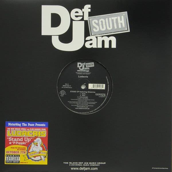 Ludacris – Stand Up / P-Poppin' (Vinilo usado VG+) - Miniatura 1 en LEMM DJ Store