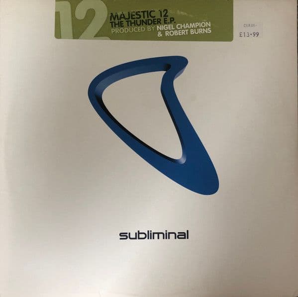 Majestic 12 – The Thunder EP (Vinilo usado VG+) - Miniatura 1 en LEMM DJ Store