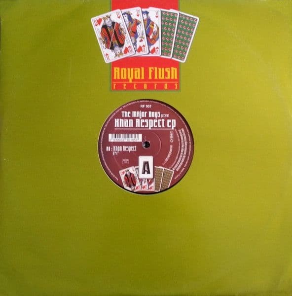 Major Boys – Khan Respect EP (Vinilo usado VG+) - Miniatura 1 en LEMM DJ Store