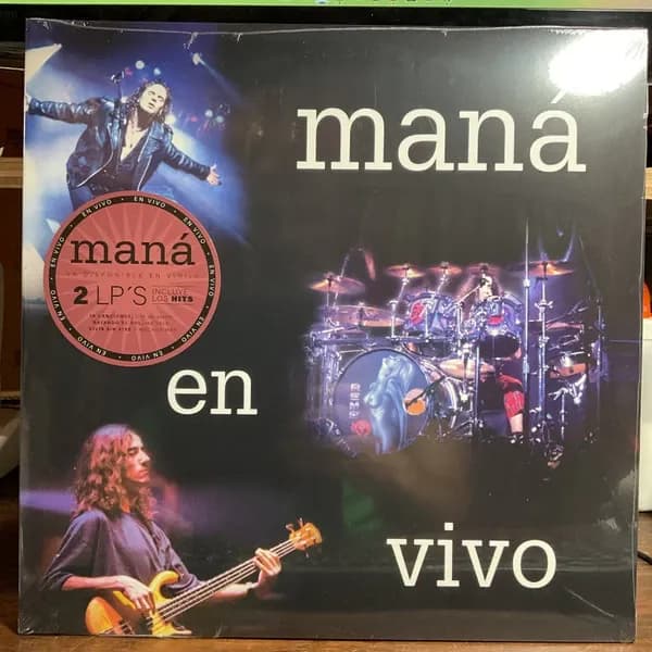 Mana - Maná En Vivo (Vinilo Doble 2LP nuevo) - Miniatura 1 en LEMM DJ Store