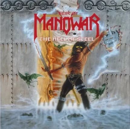 Manowar - Best Of Manowar - The Hell Of Steel (Vinilo Doble 2LP nuevo) - Miniatura 1 en LEMM DJ Store