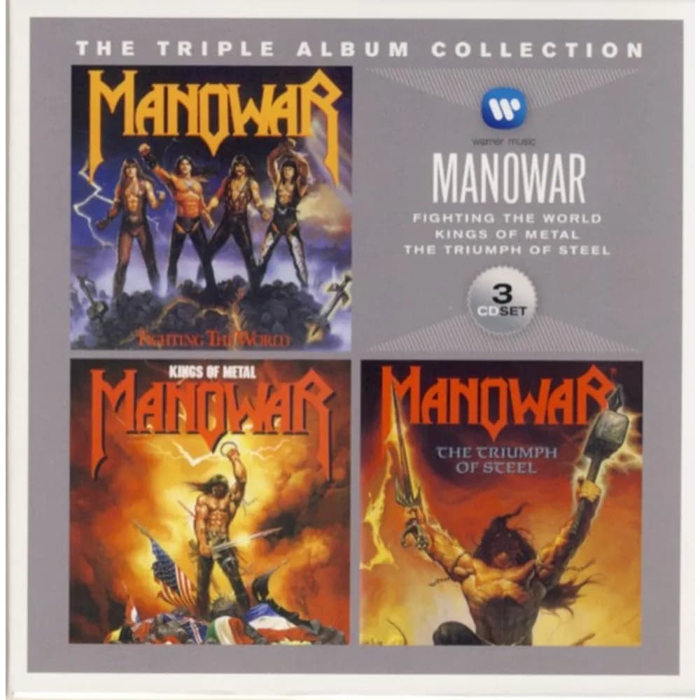 Manowar - The Triple Album Collection (CD Triple (3CD) nuevo) - Miniatura 1 en LEMM DJ Store