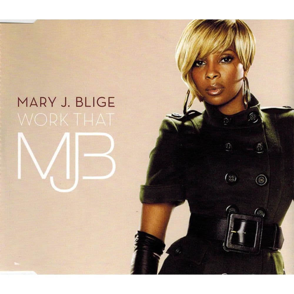 Mary J. Blige – Work That (CD Single usado VG+) - Miniatura 1 en LEMM DJ Store