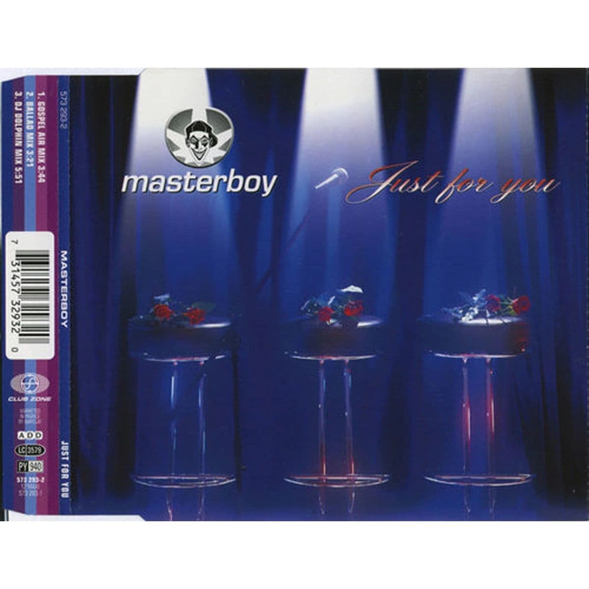Masterboy ‎– Just For You (CD Maxi Single) usado (VG+) box 2 - Miniatura 1 en LEMM DJ Store