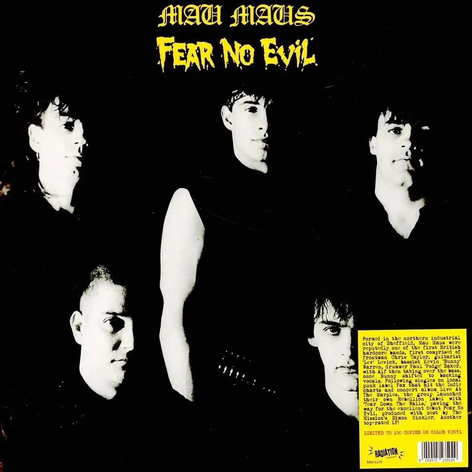 Mau Maus - Fear No Evil (Vinilo LP nuevo) - Miniatura 1 en LEMM DJ Store