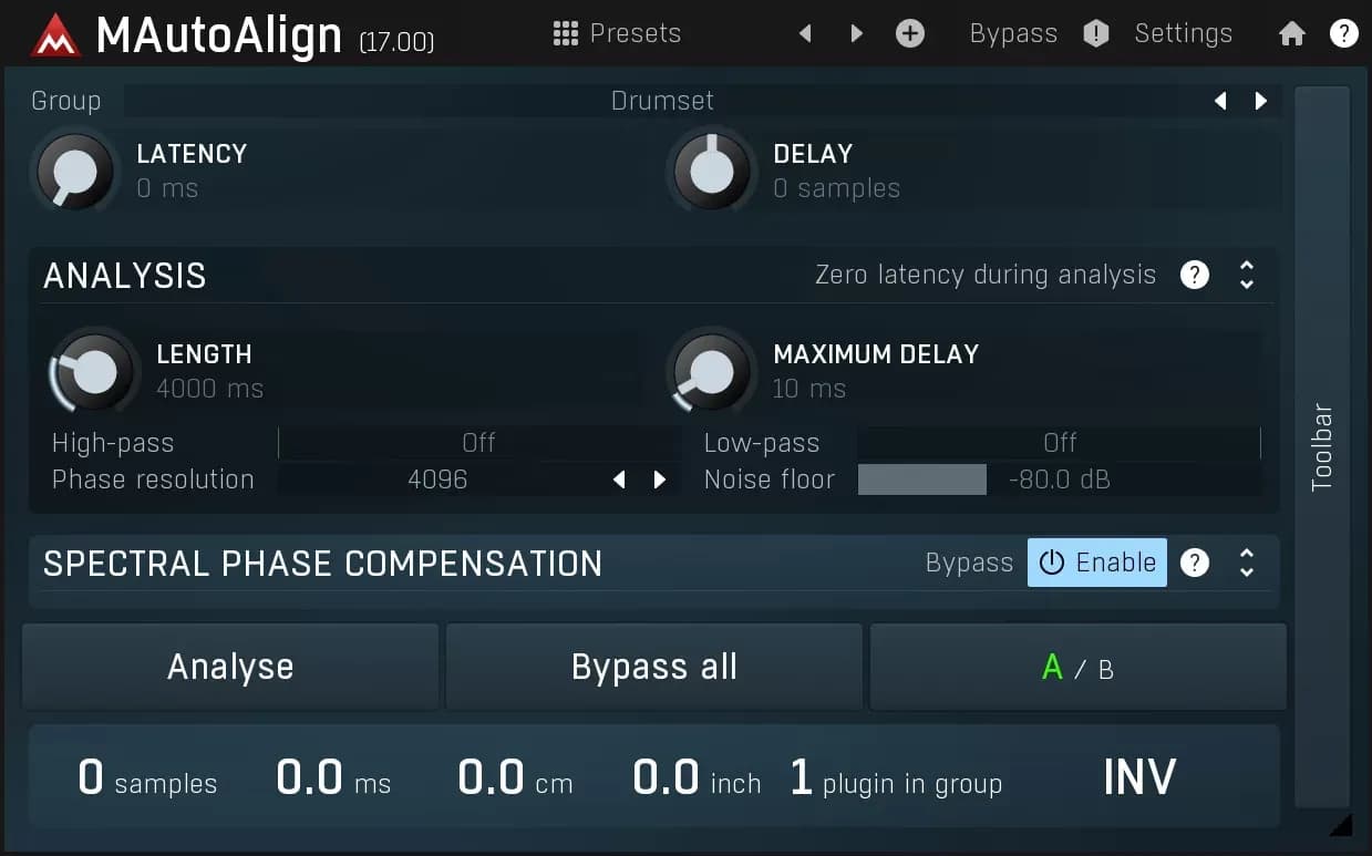 MeldaProduction MAutoAlign – Corrige cancelación de fase entre micrófonos automáticamente (Descarga Digital) - Miniatura 1 en LEMM DJ Store