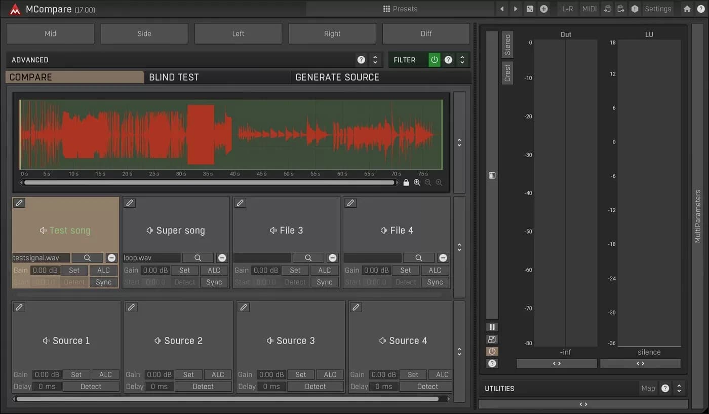 MeldaProduction MCompare – Comparador de referencias para mezcla y máster (Descarga Digital) - Miniatura 1 en LEMM DJ Store