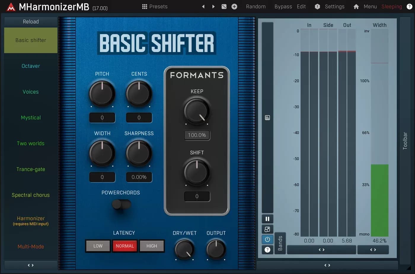 MeldaProduction MHarmonizerMB – Pitch-shifter y armonizador de múltiples voces (Descarga Digital) - Miniatura 1 en LEMM DJ Store