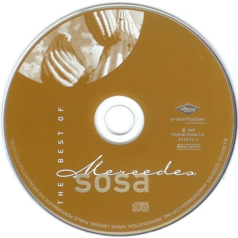 Mercedes Sosa - The Best Of Mercedes Sosa (CD nuevo) - Miniatura 1 en LEMM DJ Store