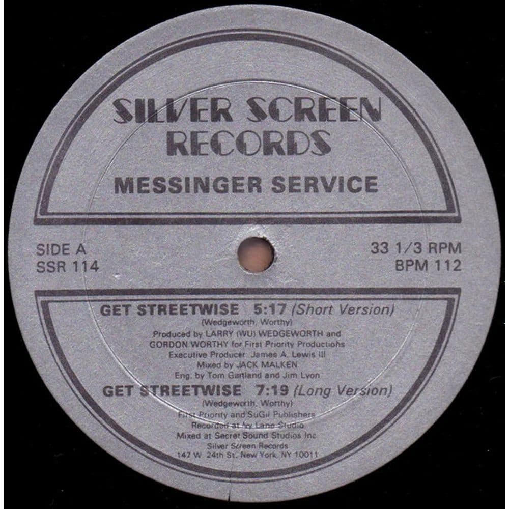 Messinger Service – Get Streetwise (Vinilo usado VG+) - Miniatura 1 en LEMM DJ Store