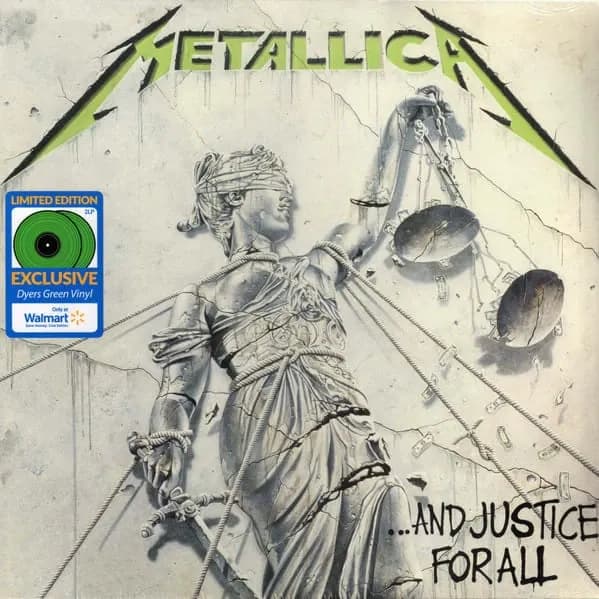 Metallica - And Justice For All (Vinilo Doble 2LP Color Verde Translucido nuevo) - Miniatura 1 en LEMM DJ Store