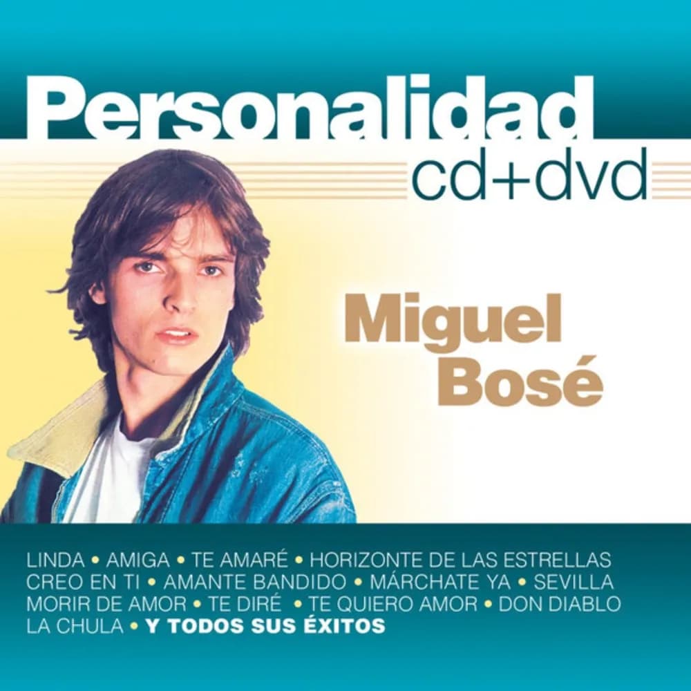 Miguel Bosé - Personalidad (CD + DVD nuevo) - Miniatura 1 en LEMM DJ Store