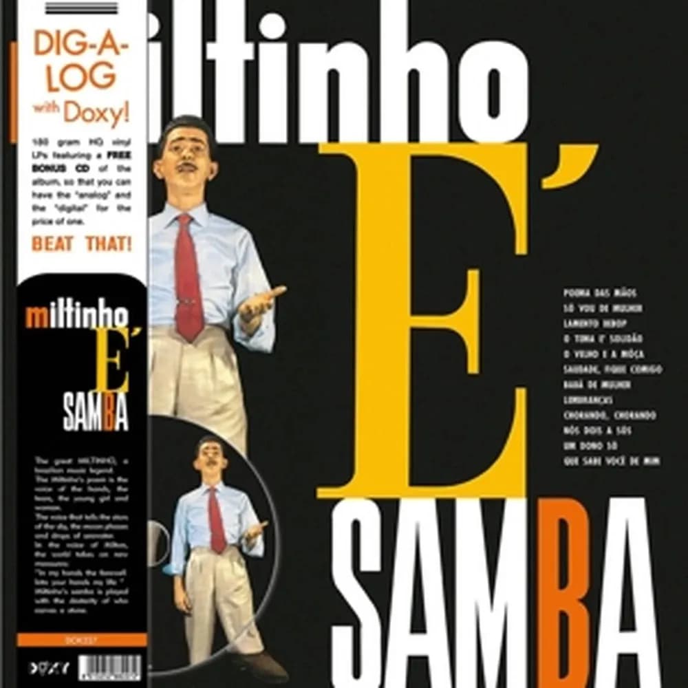 Miltinho - Miltinho É Samba (Vinilo LP nuevo) - Miniatura 1 en LEMM DJ Store