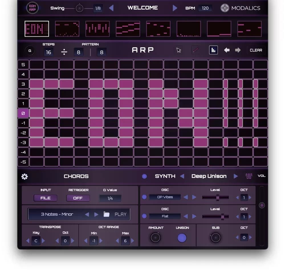 Modalics EON-Arp – Arpegiador Creativo (Descarga Digital) - Miniatura 1 en LEMM DJ Store