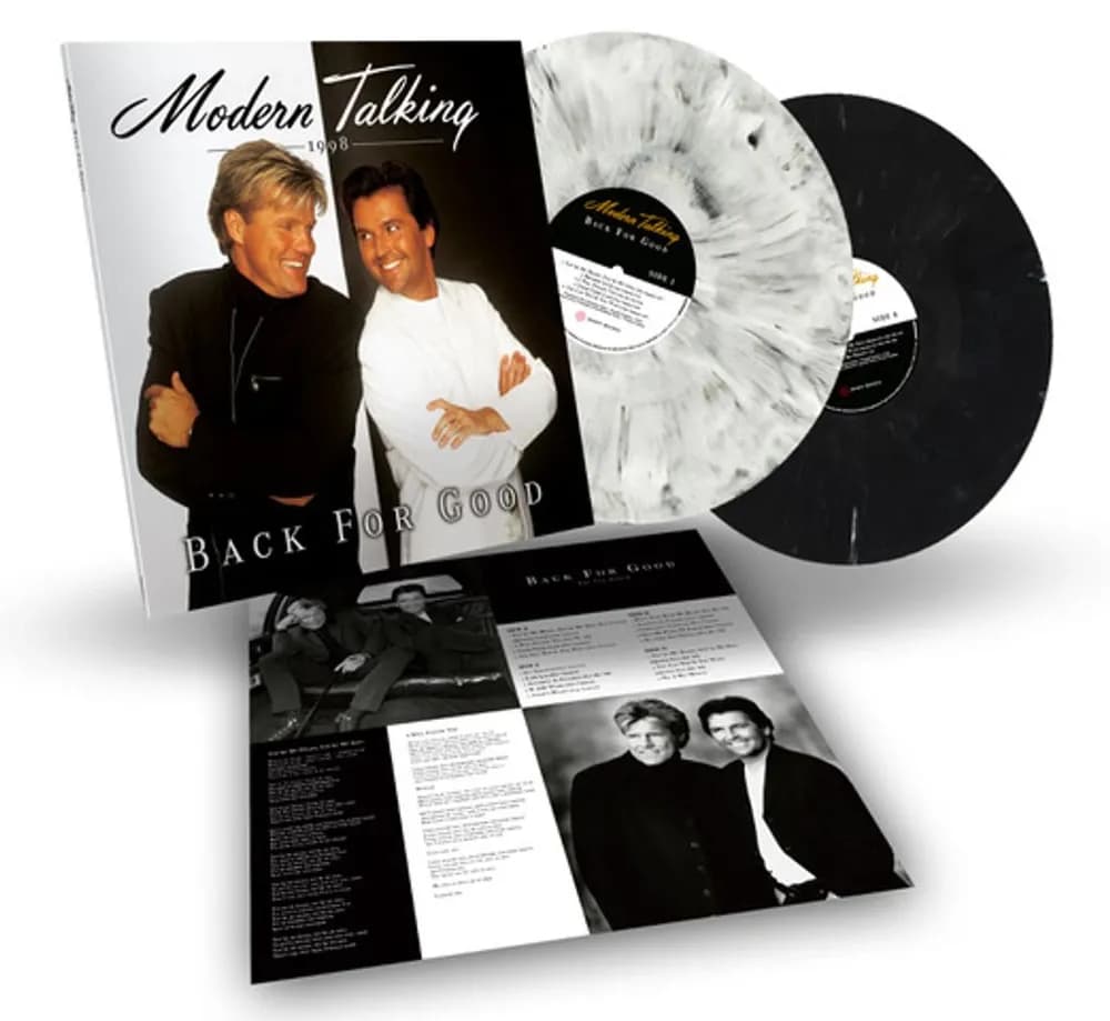 Modern Talking - Back For Good (The 7th Album) (Vinilo Doble 2LP Color Blanco Marmolado nuevo) - Miniatura 1 en LEMM DJ Store