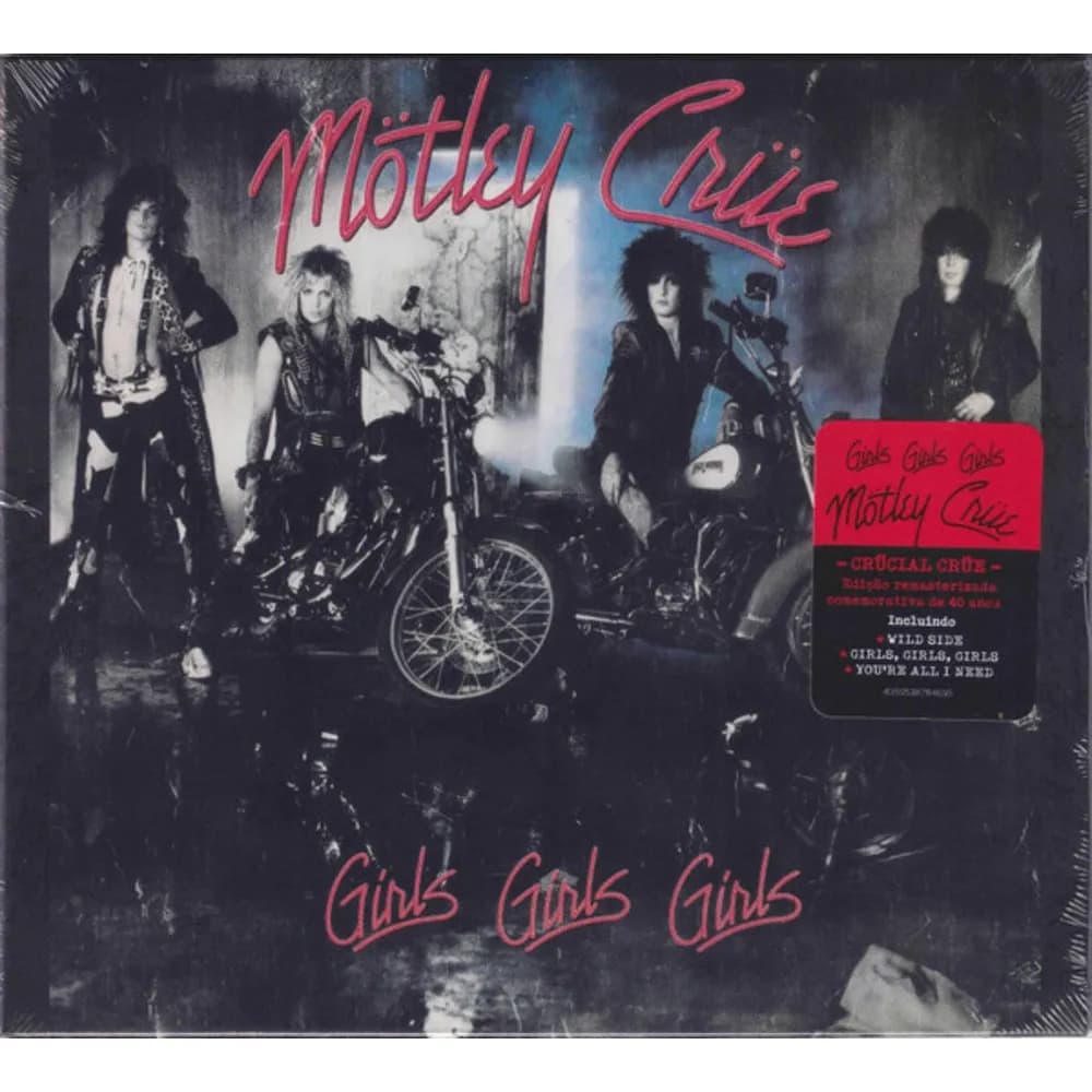 Mötley Crüe - Girls, Girls, Girls (CD nuevo) - Miniatura 1 en LEMM DJ Store