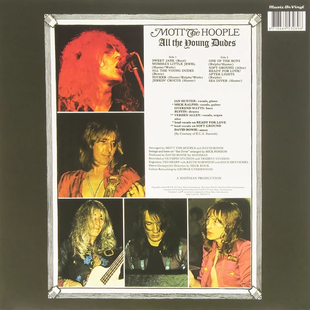 Mott The Hoople - All The Young Dudes (Vinilo LP nuevo) - Miniatura 1 en LEMM DJ Store