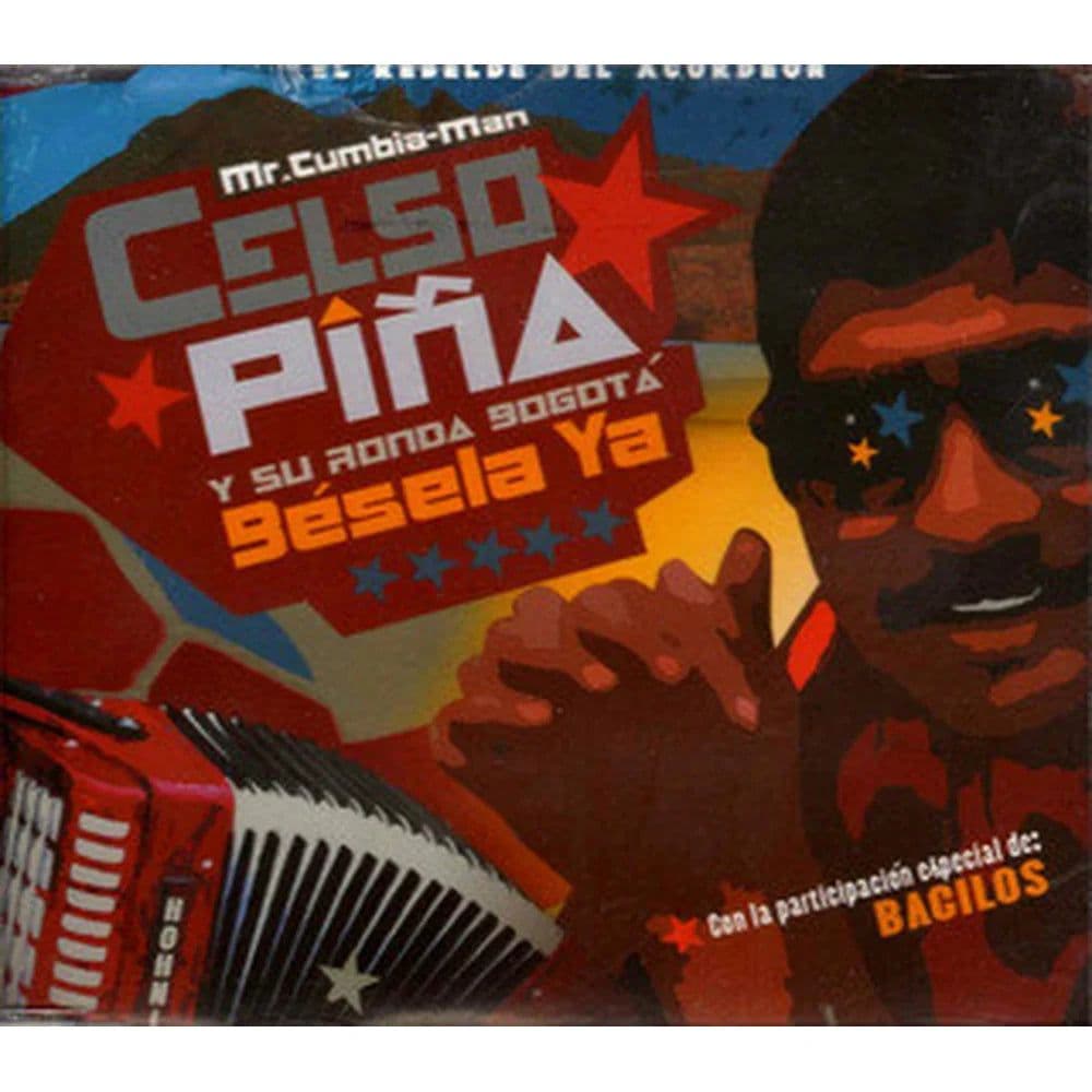 "Mr. Cumbia-Man" Celso Piña Y Su Ronda Bogota – Bésela Ya (CD usado VG+) - Miniatura 1 en LEMM DJ Store