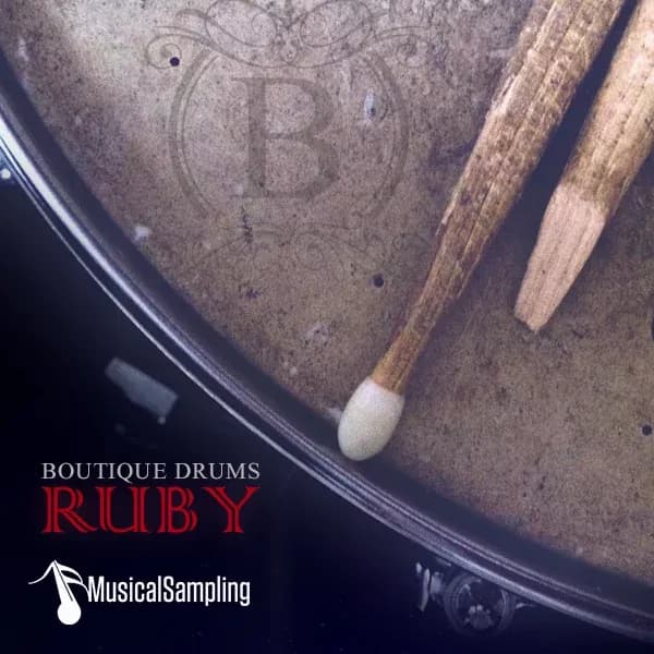Musical Sampling Boutique Drums Ruby – libreria de bateria directa y potente para Kontakt (Descarga Digital) - Miniatura 1 en LEMM DJ Store