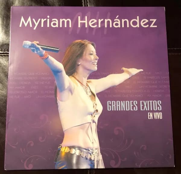 Myriam Hernandez - Grandes Exitos (En Vivo) (Vinilo LP nuevo) - Miniatura 1 en LEMM DJ Store